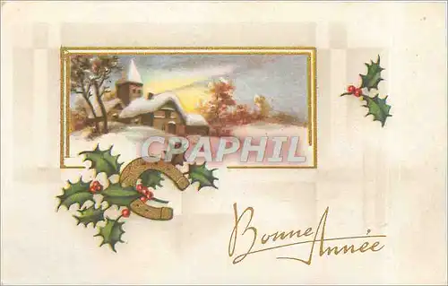 Cartes postales Bonne Annee Fer a cheval