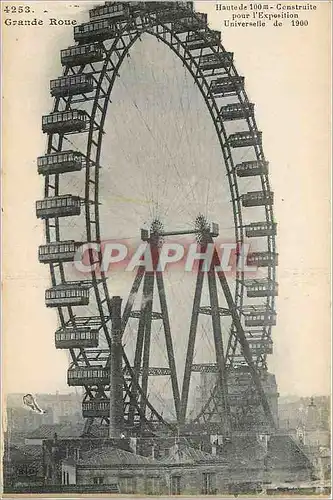 Cartes postales Grande Roue Paris