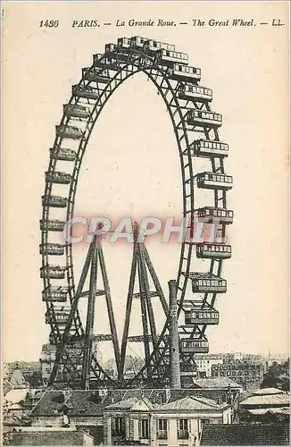 Cartes postales Paris - La Grande Roue