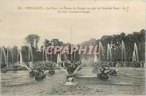 Cartes postales Versailles - Le Parc