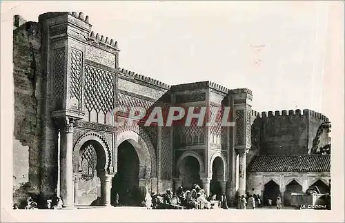 Ansichtskarte AK Bab Mansour (Meknes)