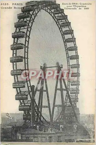 Cartes postales Paris Grande Roue