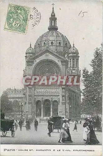 Cartes postales Paris Eglise St. Augustin