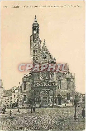 Cartes postales Paris - L'Eglise Saint-Etienne-du-Mont