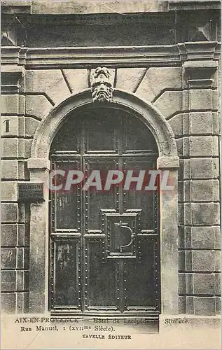 Cartes postales Aix-en-Provence - Hotel de Lacepede de Simiane