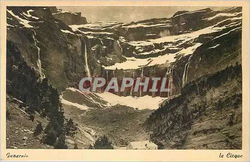 Cartes postales Gavarnie Le Cirque