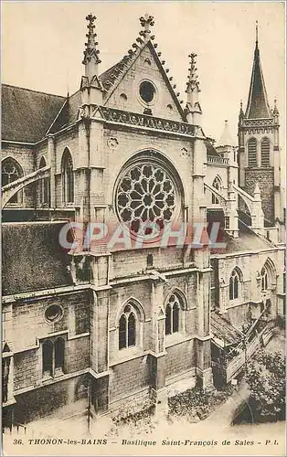 Ansichtskarte AK Thonon-les-Bains - Basilique Saint-Francois de Sales