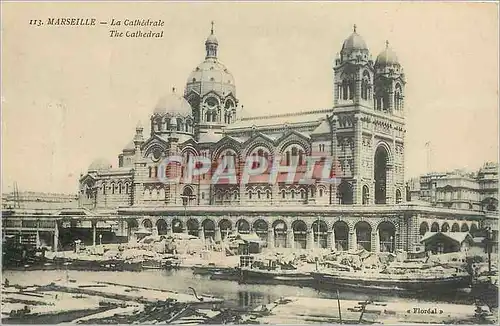 Cartes postales Marseille - La Cathedrale