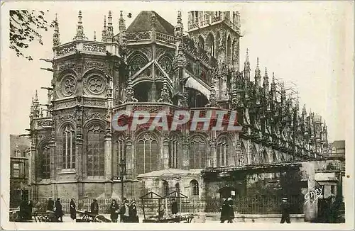 Cartes postales Caen Abside de l'Eglise Saint-Pierre