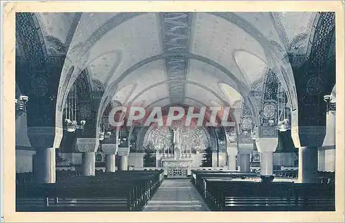 Cartes postales La Basilique de Lisieux La Crypte - Vue Generale