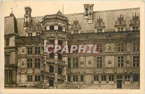 Cartes postales Chateau de Blois - Escalier Francois 1er