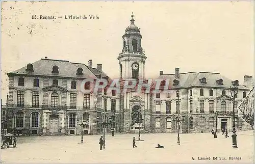 Cartes postales Rennes - L'Hotel de Ville