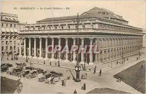 Cartes postales Bordeaux - Le Grand Theatre