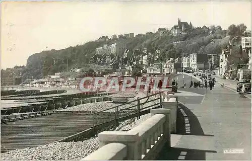 Cartes postales moderne Le Havre Promenade de la plage et montee a Saint-Adresse