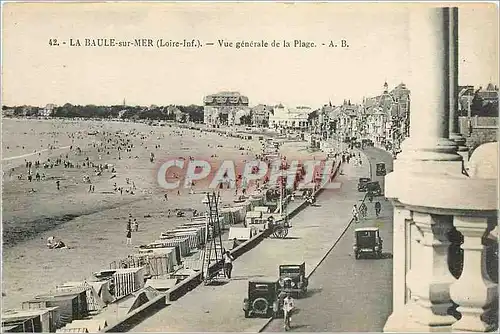 Ansichtskarte AK La Baule-sur-Mer - Vue generale de la Plage