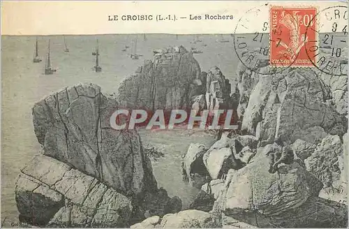 Cartes postales Le Croisic - Les Rochers