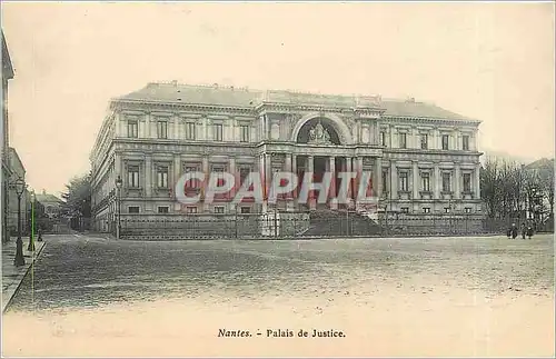 Ansichtskarte AK Nantes - Palais de Justice