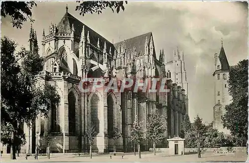 Moderne Karte Nantes - Abside de la Cathedrale et Porte Ste. Pierre