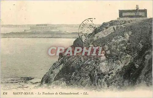 Cartes postales Saint-Malo - Le Tombeau de Chateaubriand