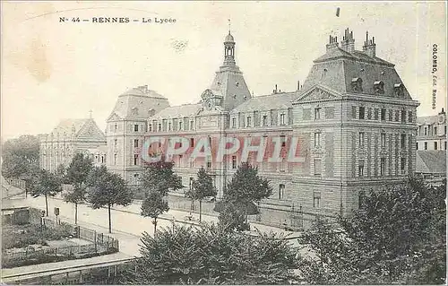 Cartes postales Rennes - Le Lycee