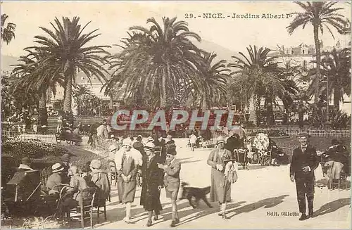 Cartes postales Nice - Jardins Albert 1er