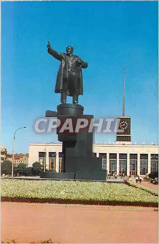 Cartes postales moderne Leningrad Monument to Lenin in front of the Finland