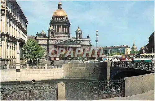 Moderne Karte Leningrad St Isaac's Cathedral