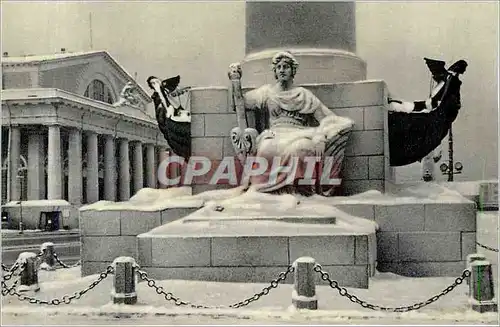 Cartes postales moderne Leningrad. View of the Vasliyevsky Island Spit