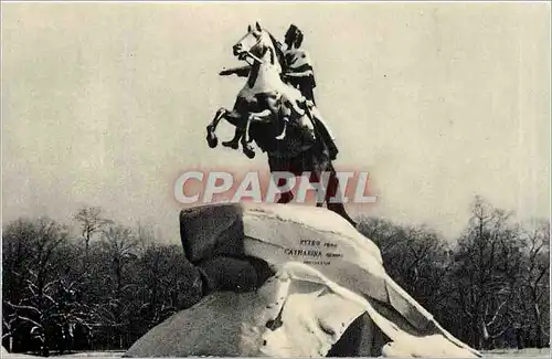 Cartes postales moderne Leningrad. Monument to Peter I