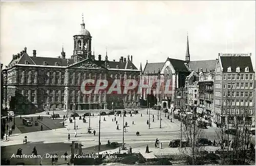 Cartes postales Amsterdam Dam with Royal Palace