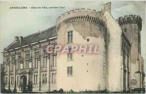 Cartes postales Angouleme - Hotel de Ville ancienne Tour