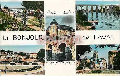 Cartes postales moderne Un Bonjour de Laval