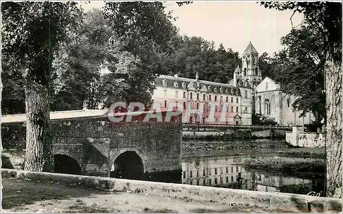 Moderne Karte Brantome - Le Pont Coude l'Abbaye et l'Eglise