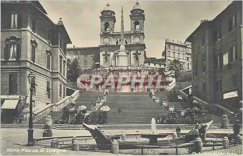 Cartes postales Roma - Piazza di Spagne