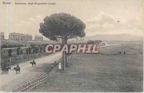 Cartes postales Roma - Panorama degli Acquedotti Claudio