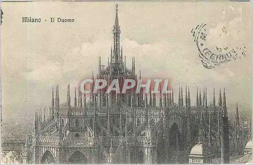 Cartes postales Milano - Il Duomo