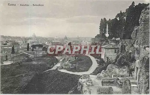 Cartes postales Roma - Palatino - Belvedere