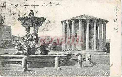 Cartes postales Roma - Tempio di Vesta