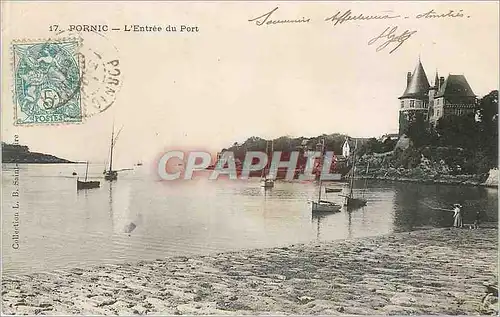 Cartes postales Pornic - L'entree du Port