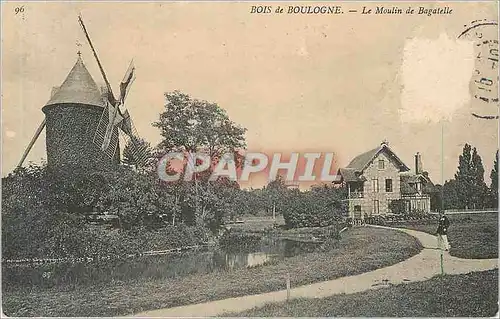 Ansichtskarte AK Bois de Boulogne - Le Moulin de Bagatelle