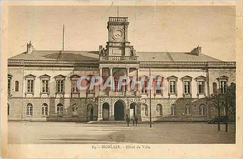 Cartes postales Morlaix - Hotel de Ville