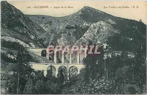 Cartes postales Dauphine - Ligne de la Mure