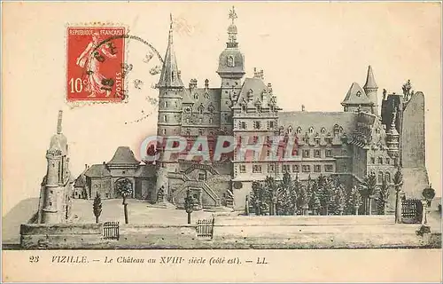 Ansichtskarte AK Vizille - Le Chateau au XVIIIe siecle