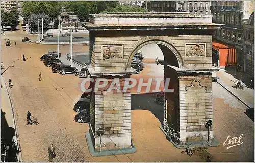 Cartes postales moderne Dijon - La Porte Guillaume et la Place Darcy