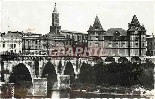 Cartes postales moderne Oran Vue generale sur le vieux pont Les musees et l'eglise Saint Jacques
