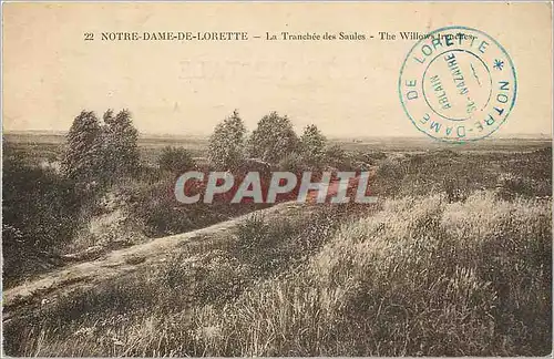 Cartes postales Notre-Dame-de-Lorette - La Tranchee des Saules