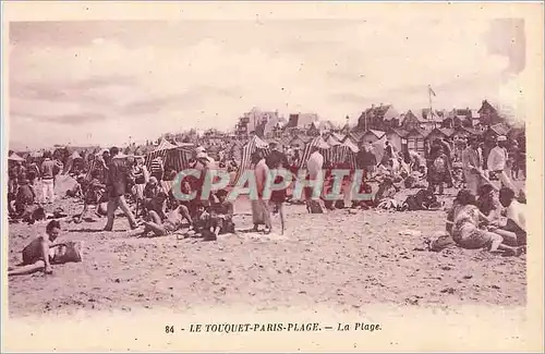 Cartes postales Le Touquet-Paris-Plage - La Plage