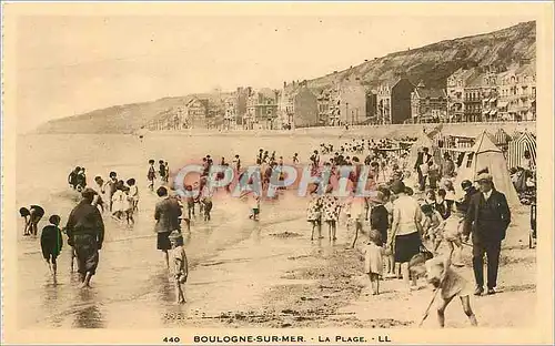 Cartes postales Boulogne-sur-Mer - La Plage