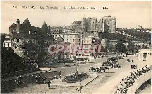 Cartes postales Dieppe - Les Tourelles