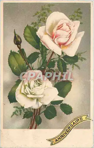 Cartes postales Anniversaire Fleurs